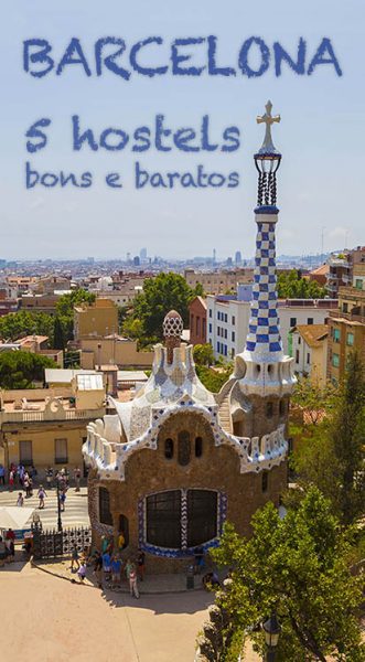 5 hostels baratos em Barcelona