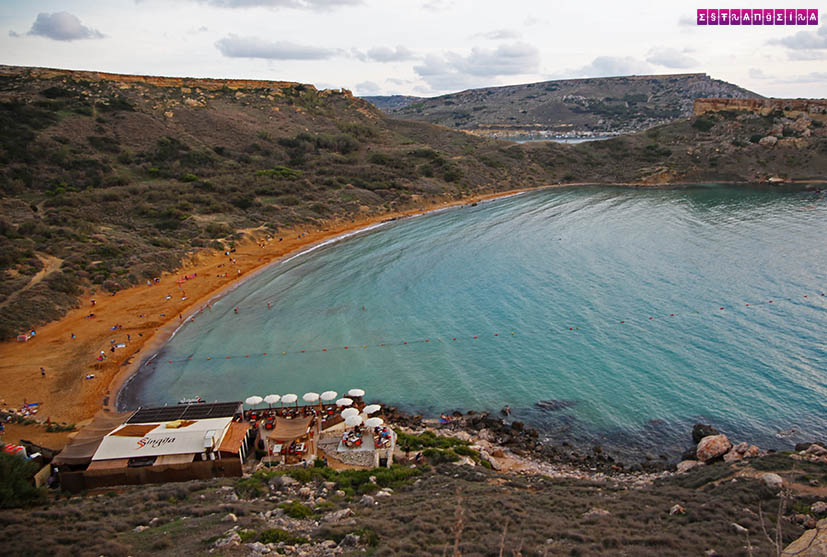 Malta-praias-Għajn Tuffieħa Bay