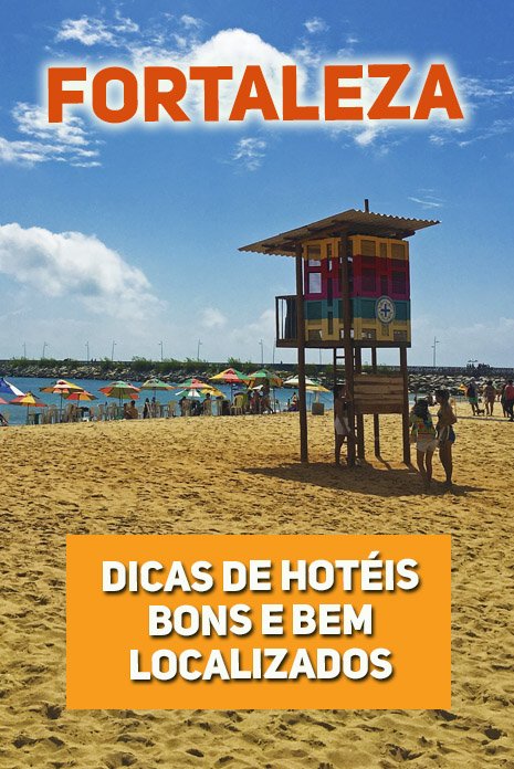 praia de Iracema em Fortaleza