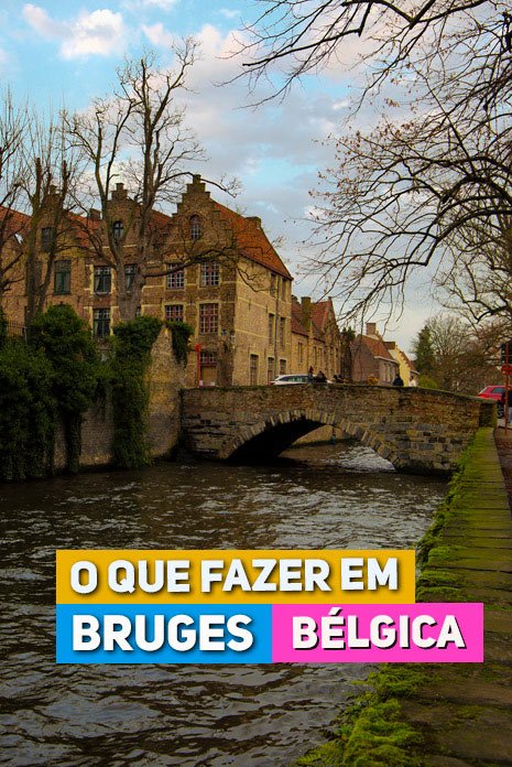 Canal em Bruges Belgica